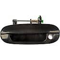 Exterior Door Handle Front Left Smooth Black