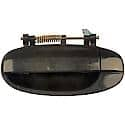 Exterior Door Handle Rear Left Smooth Black