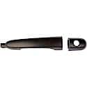 Exterior Door Handle Front Left Smooth Black