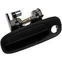 Exterior Door Handle Front Left Smooth Black