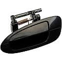 Exterior Door Handle Rear Left Smooth Black