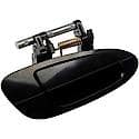 Exterior Door Handle Rear Right Smooth Black