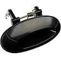 Exterior Door Handle Rear Right Smooth Black