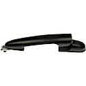 Exterior Door Handle Rear Left Black/Chrome