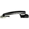 Exterior Door Handle Rear Right Black/Chrome