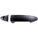 Exterior Door Handle Front Left Black, Lever, wo/Card-Pushbutton Start