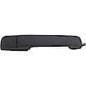 Exterior Door Handle Rear Right/Left Texture Black