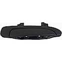 Exterior Door Handle Rear Right Smooth Black Lever Textured Black Housing