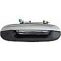 Exterior Door Handle Rear Right Chrome Lever Smooth Black House