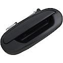 Exterior Door Handle Rear Left Textured Black Crew Cab