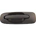 Exterior Door Handle Side Sliding Left Without Keyhole Textured Black