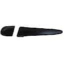 Exterior Door Handle Rear Left Smooth Black