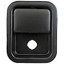 Exterior Door Handle Front Right Black