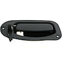 Exterior Door Handle Rear Left Textured Black Super Cab