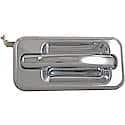 Exterior Door Handle Front Right No Keyhole Chrome