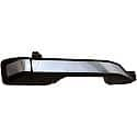 Exterior Door Handle Rear Right Black And Chrome