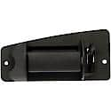 Exterior Door Handle: Rear Driver Side, Textured Black