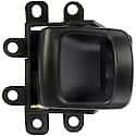 Interior Door Handle Front Left Smooth Black