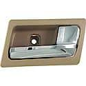 Interior Door Handle - Front Right - Chrome Lever+Brown Housing (Parchment)