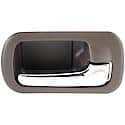 Interior Door Handle Rear Right Sedan, Taupe/Chrome