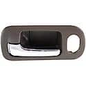 Interior Door Handle Front Left Sedan, Taupe/Chrome