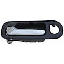 Interior Door Handle Front Left Sedan, Black/Chrome