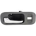 Interior Door Handle Front Left Gray/Chrome