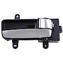 Interior Door Handle Front RH, Rear RH Silver and Black