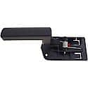 Interior Door Handle Front And Rear Left Textured Black (Plastic)