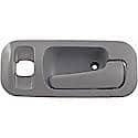 Interior Door Handle Rear Right With Hole Gray