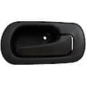 Interior Door Handle Front/Rear Right Without Hole Black