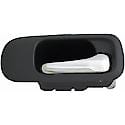 Interior Door Handle Front Right Chrome/Black