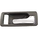 Interior Door Handle Front Right Without Power Lock Chrome/Gray