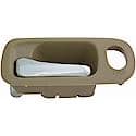 Interior Door Handle Front Left Chrome/Beige Ivory