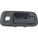 Interior Door Handle Rear Right With Hole Gray