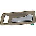 Interior Door Handle Front Right Without Power Lock Chrome/Beige