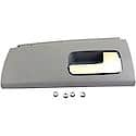 Interior Door Handle Rear Right Kit Chrome Lever Gray Housing