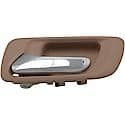 Interior Door Handle Rear Left Chrome Beige