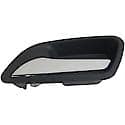 Interior Door Handle Front And Rear Left Chrome Lever Black Housing (Ebony)