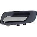 Interior Door Handle Rear Left Chrome Blue