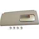 Interior Door Handle Rear Right Kit Chrome Lever Beige Housing