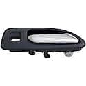 Interior Door Handle Rear Right Chrome Black