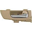 Interior Door Handle Chrome Lever Beige Ivory Housing