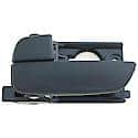 Interior Door Handle Rear Left Textured Black