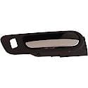 Interior Door Handle Front Right Chrome Lever Black Housing