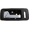 Interior Door Handle Front Left Chrome And Black