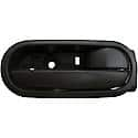 Interior Door Handle Rear Right Black