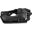 Interior Door Handle Rear Right Black