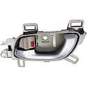 Interior Door Handle Rear Left Silver And Beige