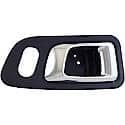 Interior Door Handle Front Right Chrome And Dark Gray